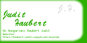 judit haubert business card
